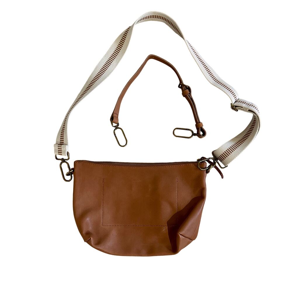 Madewell Tan Leather Crossbody Bag, New - Picture 4 of 5
